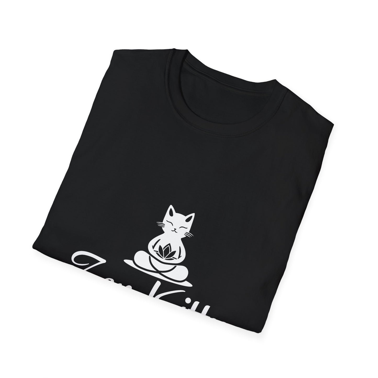 Zen Kitty Unisex Softstyle T-Shirt