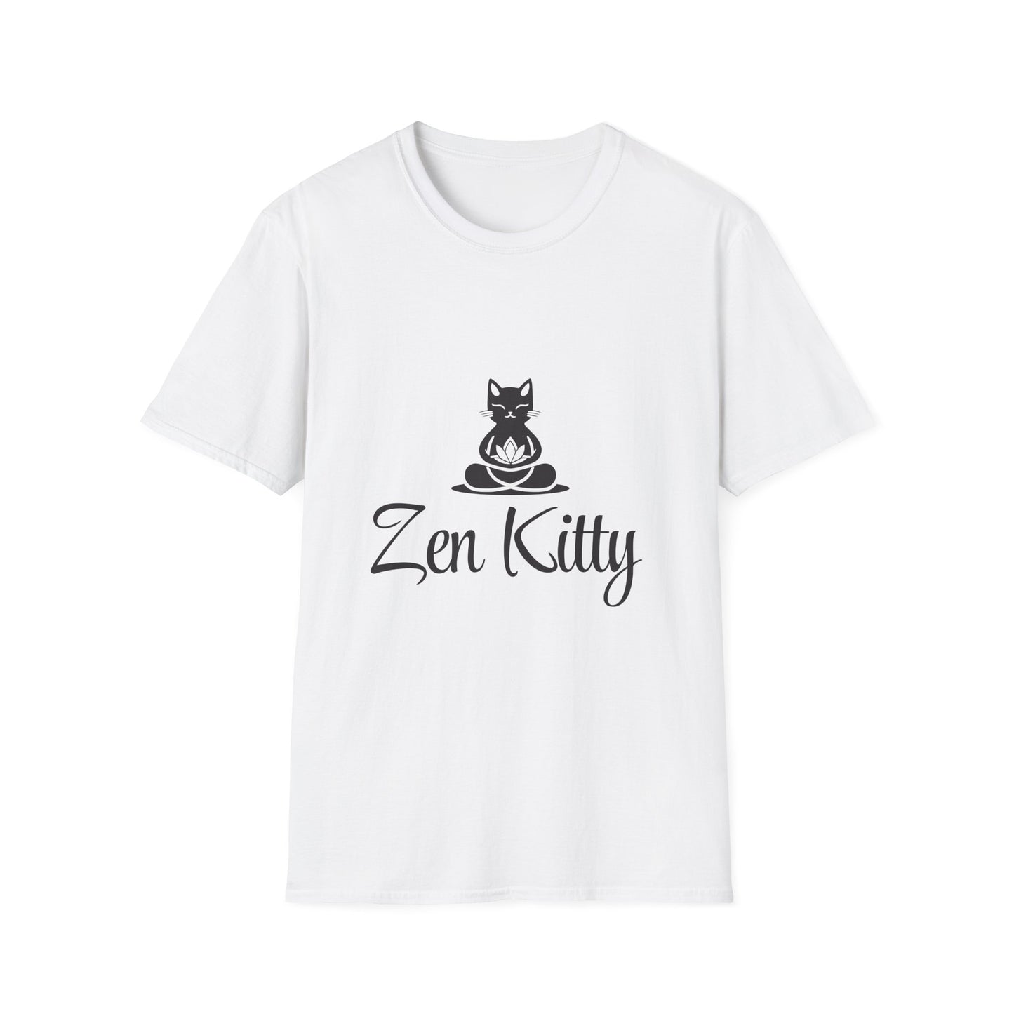 Zen Kitty Unisex Softstyle T-Shirt