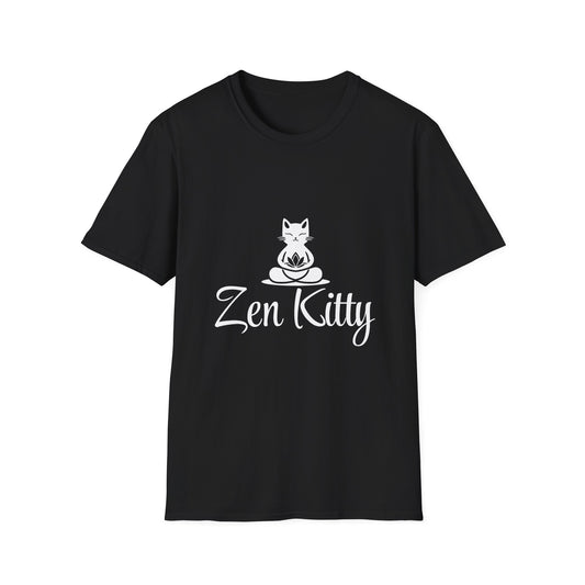Zen Kitty Unisex Softstyle T-Shirt