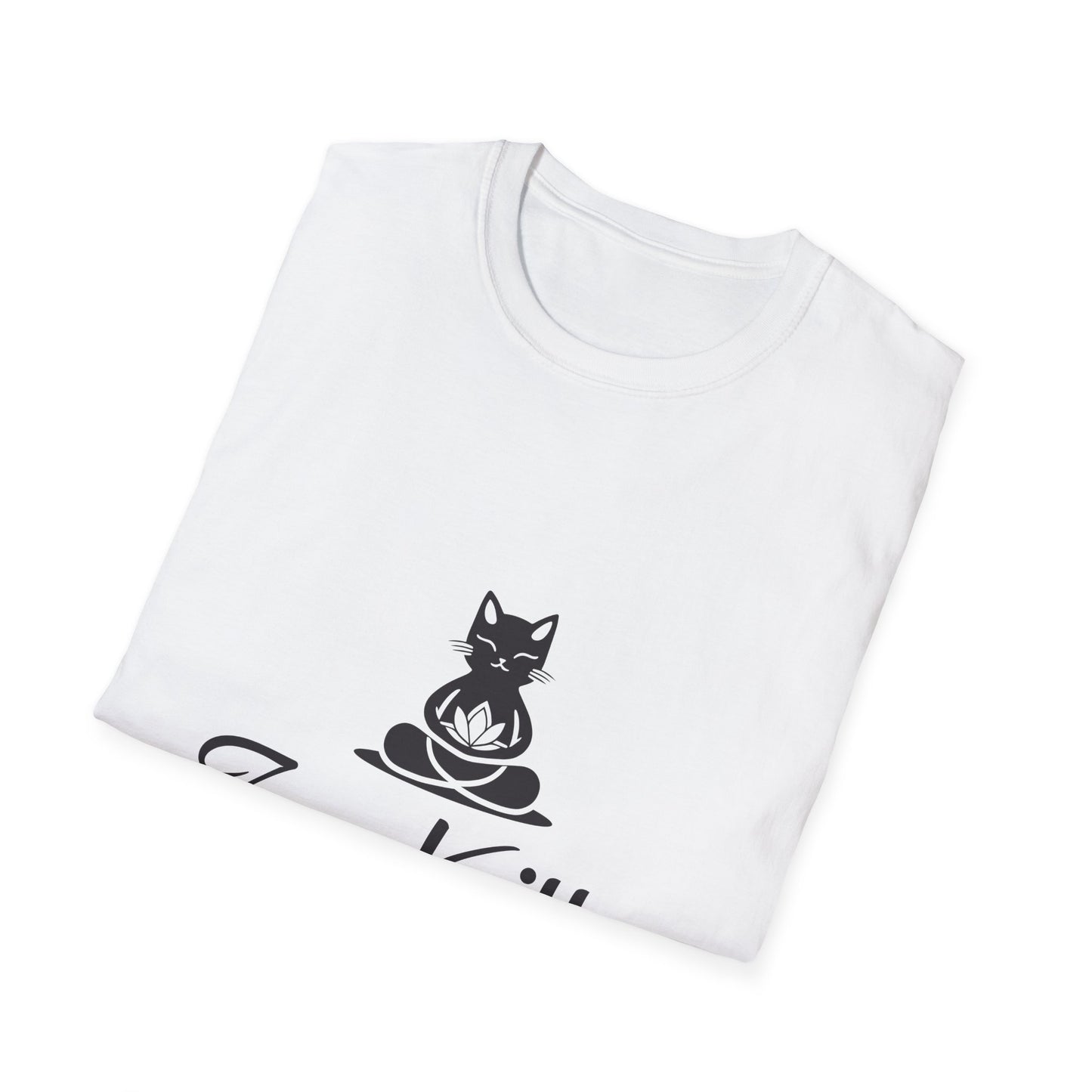 Zen Kitty Unisex Softstyle T-Shirt
